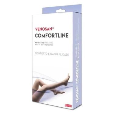 Imagem de Meia Panturrilha Comfort 30-40 mmHg Grande Curta P.A Venosan