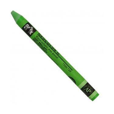 Imagem de Giz Aquarelável Neocolor II Caran DAche 720 Bright Green - caran d ach