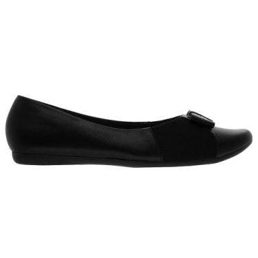 Imagem de Sapatilha Feminina Usaflex T7567001 Preto, 36, Preto