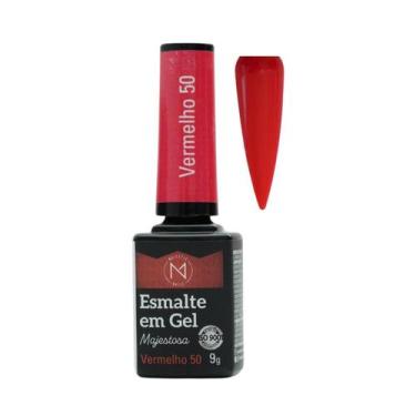 Imagem de Esmalte Gel Vermelho 50 9g - Linha Majestosa - Majestic Nails