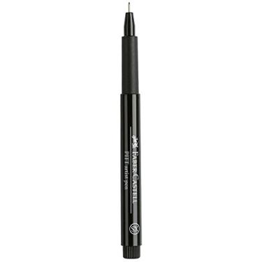Imagem de Faber-Castell Caneta PITT Artist ponta fina superfina - preta (199) 0,1 mm