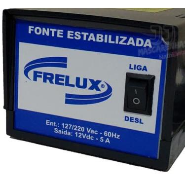 Imagem de Fonte com Ch Seletora Alimentação 12Vac 5A 60W CFTV 127/220  - SYLC