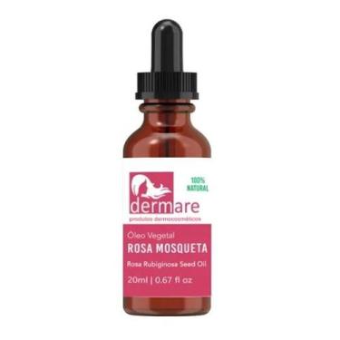 Imagem de Óleo Vegetal de Rosa Mosqueta Dermare  20ml 100% Natural