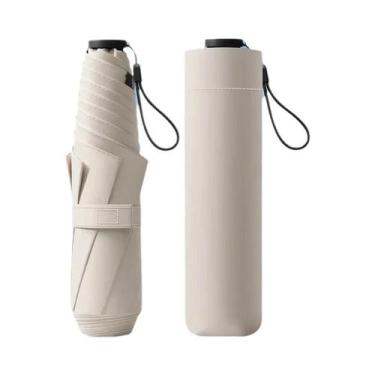 Imagem de Guarda-chuva Japonês Ultra-leve De 125g, Dobrável Em 3 Partes, Com 6 V