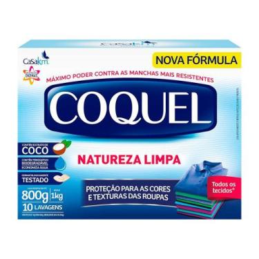 Imagem de Sabão em Pó de Coco Natureza Limpa Coquel 800g