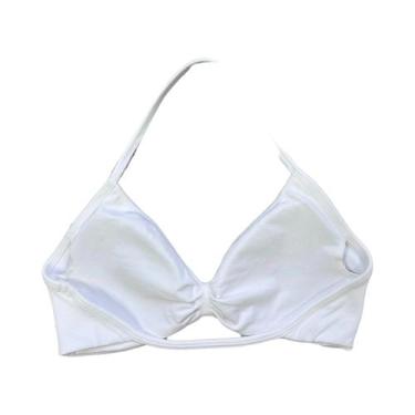 Imagem de Top Esportivo Feminino Acolchoado Com Costas Abertas, Tipo Halter, Par