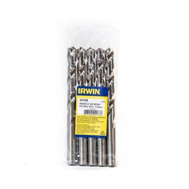 Imagem de Broca Aco Rapido Irwin 12,00Mm-1330 C/5 Pcs