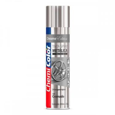 Imagem de Tinta Spray Chemicolor Metalico Cromado 400Ml
