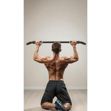 Imagem de Barra Ajustável Exercícios Musculação 65cm Preto - Congratulations Sto