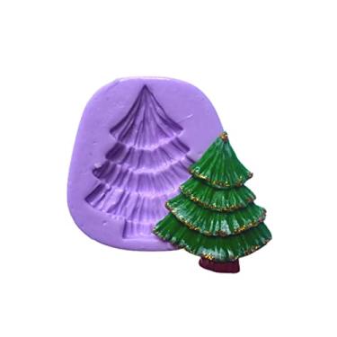 Imagem de Confeitaria dos moldes, F831 MOLDE DE SILICONE ÁRVORE DE NATAL CONFEITARIA ARTESANATO