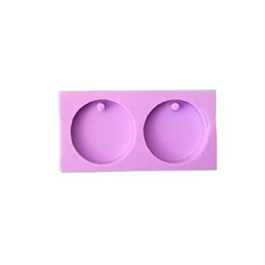 Imagem de Confeitaria dos moldes, R5 MOLDE DE SILICONE RESINA PINGENTE CHAVEIRO BRINCO