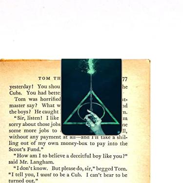 Imagem de Marcador de Página Magnético - Lord Voldemort segurando varinha