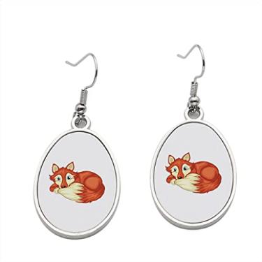 Imagem de Brinco de raposa - Brincos pendurados para meninas - Presente de festa de aniversário dos namorados