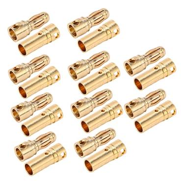 Imagem de Plugue Banana Fêmea de 3,5 mm, Resistente Artesanato Requintado Alta Precisão Anti Oxidação Conector Dourada para Acessórios de Medição Eletrônica