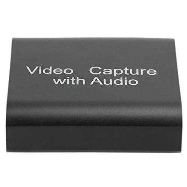 Imagem de T angxi Placa de captura de vídeo HDMI 1080p 4K, dispositivo de cartão de captura de vídeo HDMI com Loop-Out Audio Video Game Grabber 1080P para VLC/OBS/Amcap