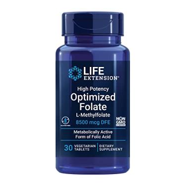 Imagem de Metil Folato Otimizado 500mcg (30 Tabletes) Life Extension