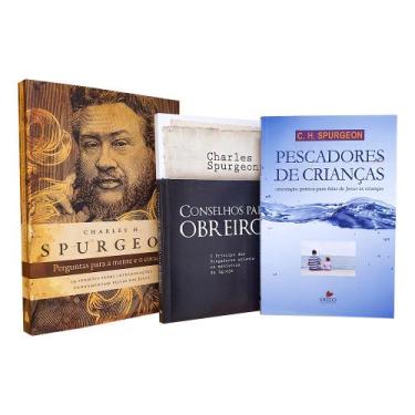 Imagem de Kit 3 Livros Charles Spurgeon  Pescadores De Crianças + Conselhos Para