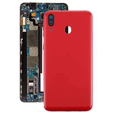 Imagem de HUANGYUNCHAO Acessórios telefônicos Tampa traseira da bateria para Galaxy M20 Substituição do telefone celular