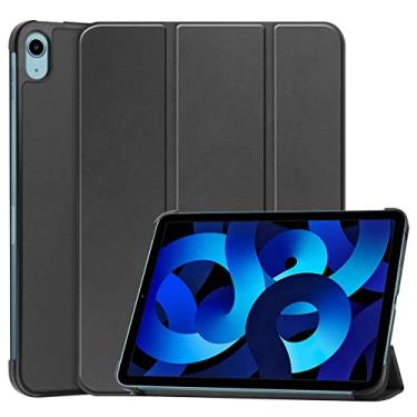 Imagem de Kepuch Couro-PU Capas Bolsas Estojos para iPad 10.2 2022 - Preto