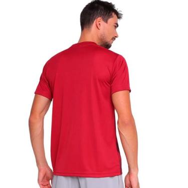 Imagem de Camiseta Kappa Heaton Masculino - Vermelho