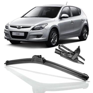 Imagem de Kit Par Palheta Limpador de Parabrisa Hyundai I30 2008 2009 2010 2011 2012