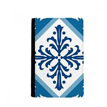 Imagem de Porta-passaporte decorativo com ilustração de flores Talavera Notecase Burse capa carteira porta-cartões, Multicolor