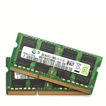 Imagem de Cartão de memória de computador 8GB 1600M Hz DDR3 Módulo de memória RAM único para Samsung PC3 acessórios de laptop de terceira geração