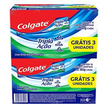 Imagem de Creme Dental Colgate Tripla Ação 180g L15P12, COLGATE