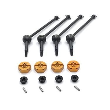 Imagem de TECKEEN RC CVD Drive Shaft Spare Parts for WLtoys 1/14 144001 1/12 124018 124019