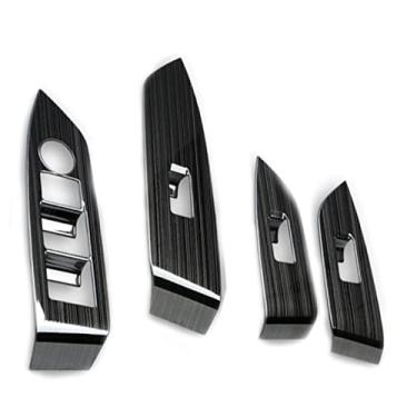 Imagem de 1 conjunto de acessórios de substituição para painel de interruptor de janela de carro para Mazda