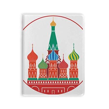 Imagem de Diário de capa macia para caderno da Catedral Buiding da igreja de Moscou