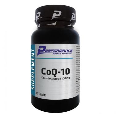 Imagem de CoQ-10 Coenzima Q10 100mg - (60 Tabletes) - Performance Nutrition-Unissex
