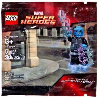 Imagem de LEGO, Marvel Super Heroes, filme The Amazing Spider-Man 2, Electro [ensacado]