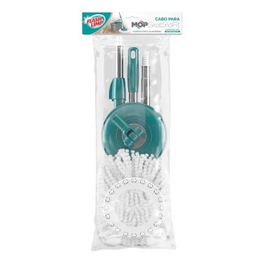 Imagem de Conjunto de Cabo e Refil para MOP Giratório Fit FlashLimp – 2 Peças