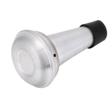 Imagem de Colaxi Mudo reto de liga de alumínio para prática de trompete fácil de instalar Mini mudos de trompete para instrumento musical músico de jazz substitui