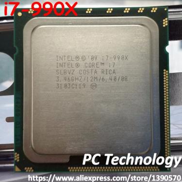 Imagem de Processador Intel Core Original  Extreme Edition i7 990X  3.46GHz  6-Core  12M Cache  CPU LGA1366