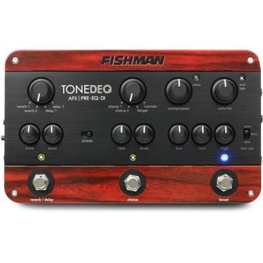 Imagem de Pedal Fishman ToneDEQ AFX Preamp/EQ/DI com Dual Effects
