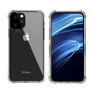 Imagem de Capa Capinha Anti Impacto Silicone Compatível iPhone 11 Pro Max