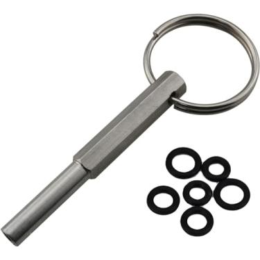 Imagem de QINALO Conjunto de chaves de reparo de máquina de café com anel de borracha, conjunto de ferramentas de reparo de chave oval AEG compatível com Jura e Krups