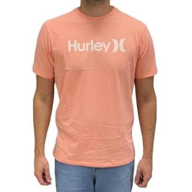 Imagem de Camiseta Hurley Masculina O & O Solid Manga Curta 30289-Masculino