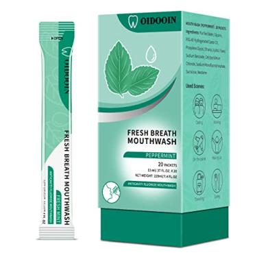 Imagem de Travel Size Mouthwash Individual Mini Mouthwash for Fresh Breath,for After Meals, Hotels Portable Travel Mouthwash Bulk (Pack of 20)