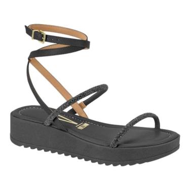 Imagem de Sandália Vizzano Plataforma Pedraria Preto