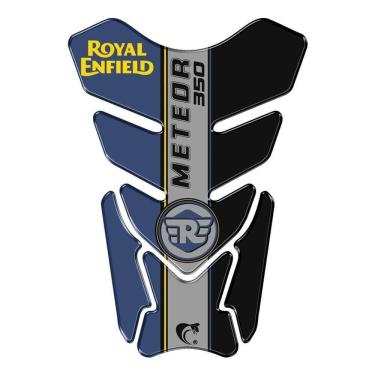 Imagem de Protetor Adesivo Moto Resinado Meteor 350 Azul Cor Azul