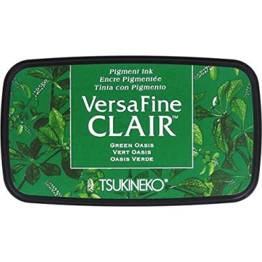 Imagem de Tsukineko, VersaFine Clair, almofada de tinta tamanho completo, verde Oasis