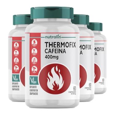 Imagem de Thermofix Cafeína 400mg Nutralín 60 Comprimidos 4un