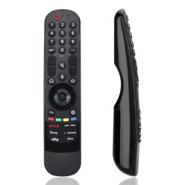 Imagem de MR23GA Controle remoto IR para TVs LG 2023, controle remoto MR23GA para a maioria das Smart TVs LG LCD LED HDTV UHD OLED HD 4K 8K série Z3 G3 C3 B3 (sem função de voz)