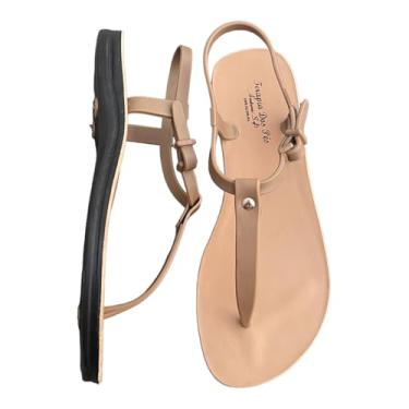 Imagem de RASTEIRINHA CHINELA ANATOMICA SANDALIA CASUAL CONFORTO (AREIA, BR, Adulto, Numérico, 33)