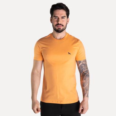 Imagem de Camiseta Acostamento Wolf Casual Laranja