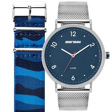 Imagem de Relógio Mormaii Masculino Urban Prata - MO1L32AB/T1A