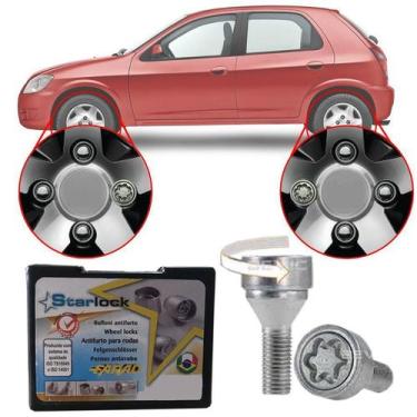 Imagem de Trava Antifurto Anti Roubo de Roda Parafuso Porca Farad Starlock Chevr